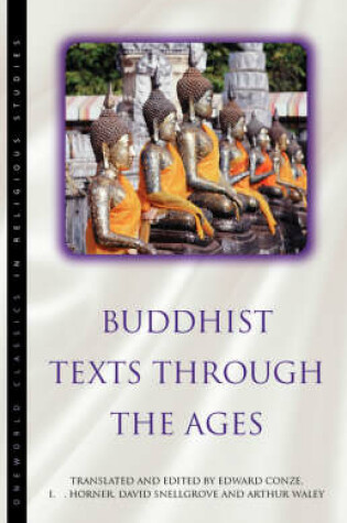Cover of Buddhist Texts Through the Ages