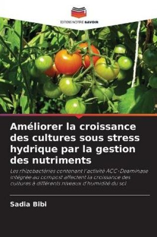 Cover of Améliorer la croissance des cultures sous stress hydrique par la gestion des nutriments