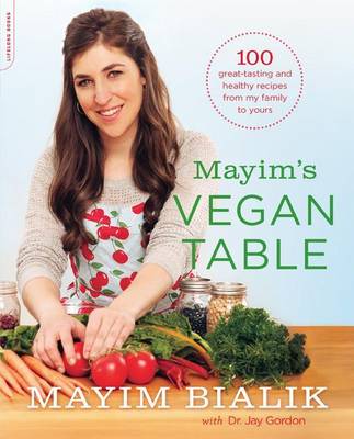 Book cover for Mayim's Vegan Table