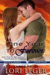 Book cover for One Year to Forever - Large Print