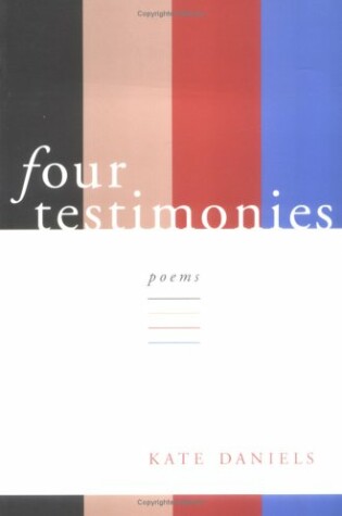 Cover of Four Testimonies