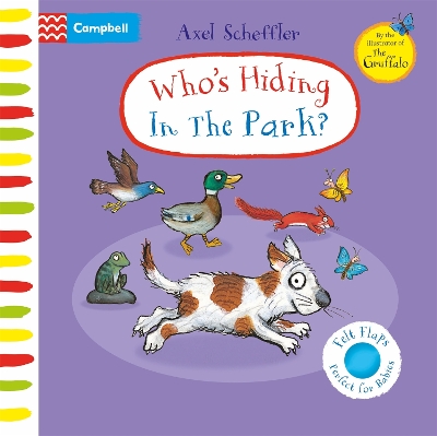 Book cover for Who's Hiding In The Park?