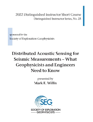 Book cover for Distributed Acoustic Sensing for Seismic Measurements