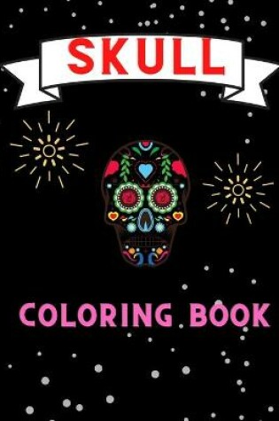 Cover of Skull coloring book