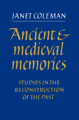 Book cover for Ancient and Medieval Memories