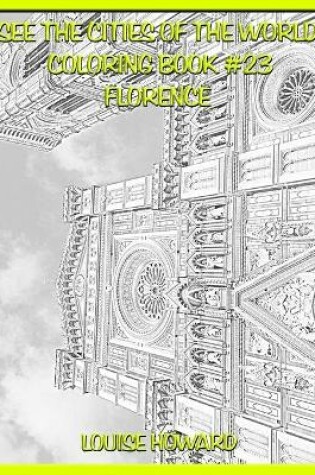 Cover of See the Cities of the World Coloring Book #23 Florence