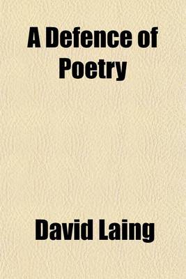 Book cover for A Defence of Poetry (Volume 48)