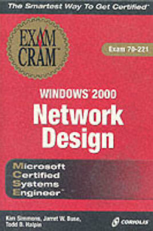 Cover of MCSE Windows 2000 Network Design Exam Cram