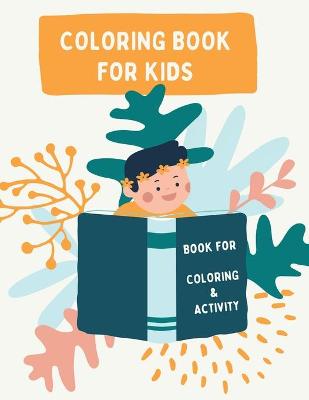 Book cover for Coloring boook for kids