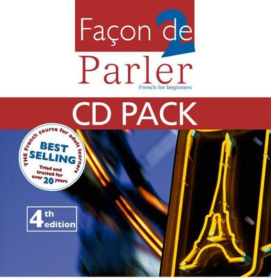 Cover of Facon De Parler 2 Cd And Transcript 4Th Edition: French For