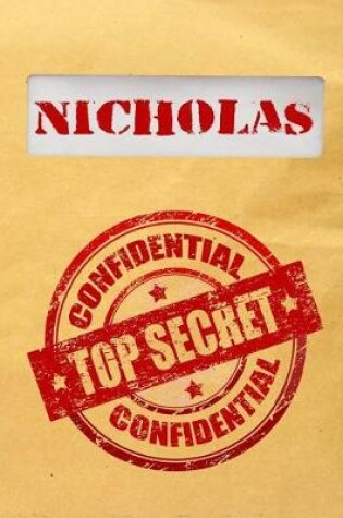 Cover of Nicholas Top Secret Confidential