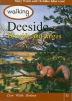 Book cover for Walking Deeside, Donside and Angus