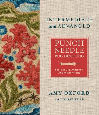 Book cover for Intermediate & Advanced Punch Needle Rug Hooking