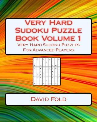 Book cover for Very Hard Sudoku Puzzle Book Volume 1