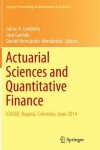 Book cover for Actuarial Sciences and Quantitative Finance