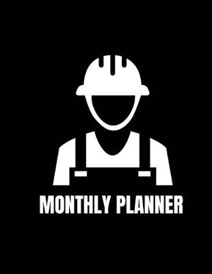 Book cover for Electrician Monthly Planner