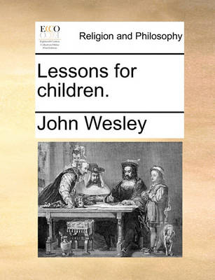 Book cover for Lessons for Children.