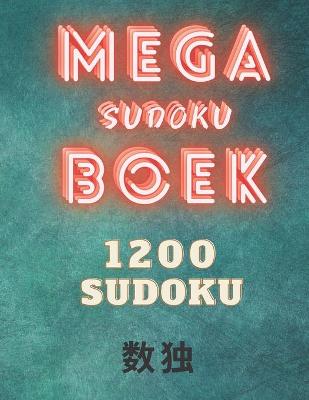 Book cover for Mega sudoku boek