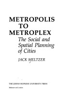 Book cover for Metropolis to Metroplex