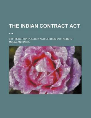 Book cover for The Indian Contract ACT