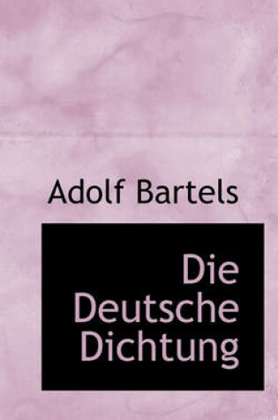 Cover of Die Deutsche Dichtung