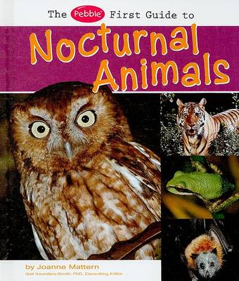 Book cover for The Pebble First Guide to Nocturnal Animals