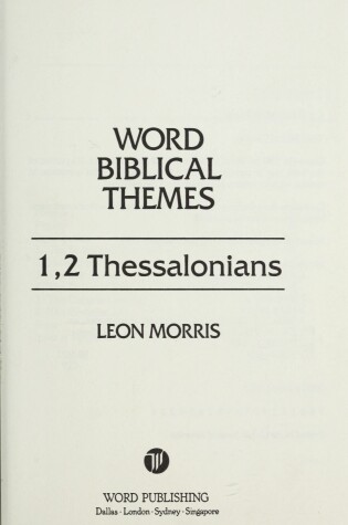 Cover of Word Biblical Themes