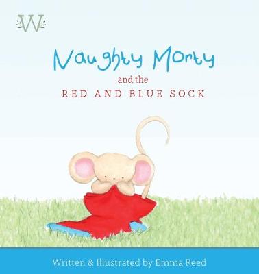 Book cover for Naughty Morty and the Red and Blue Sock