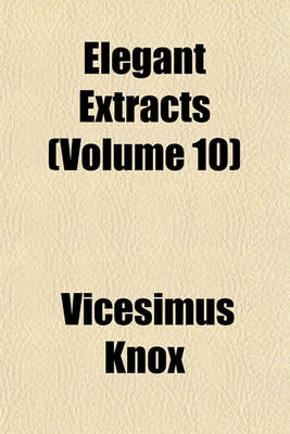 Book cover for Elegant Extracts (Volume 10)