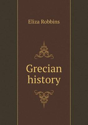 Book cover for Grecian history