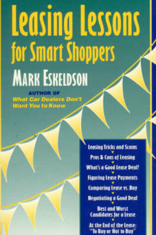 Cover of Leasing Lessons for Smart Shoppers