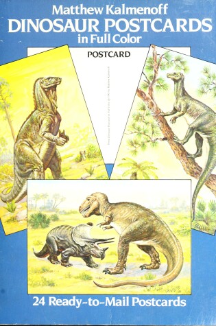 Cover of Dinosaur Postcards in Full-Colour