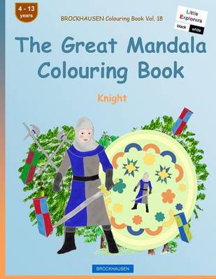 Book cover for BROCKHAUSEN Colouring Book Vol. 18 - The Great Mandala Colouring Book
