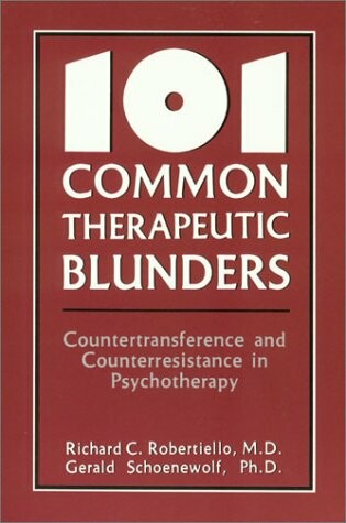 Cover of 101 Common Therapeutic Blunders