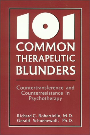 Book cover for 101 Common Therapeutic Blunders