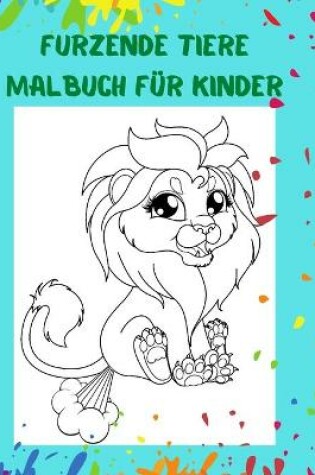 Cover of Furzende Tiere Malbuch für Kinder