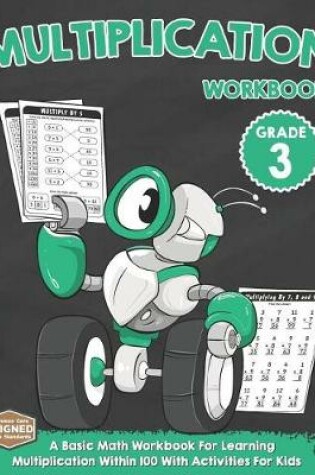 Cover of Multiplication Workbook Grade 3