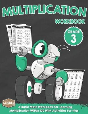 Book cover for Multiplication Workbook Grade 3