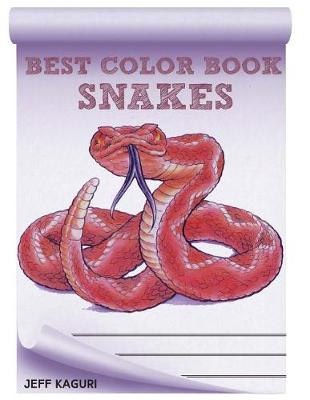 Cover of Best Coloring Book for Snakes