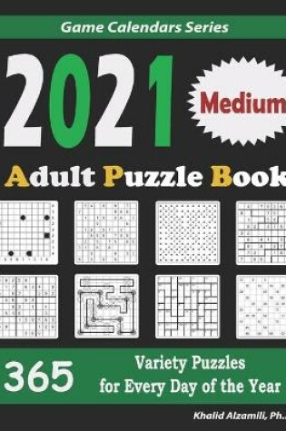 Cover of 2021 Adult Puzzle Book
