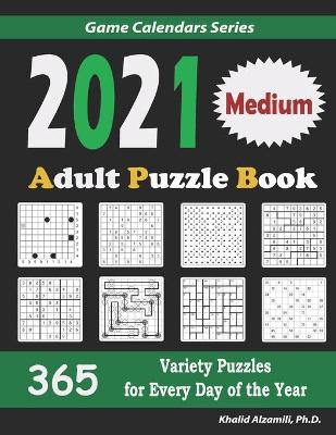 Book cover for 2021 Adult Puzzle Book