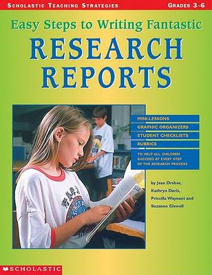 Book cover for Easy Steps to Writing Fantastic Research Reports