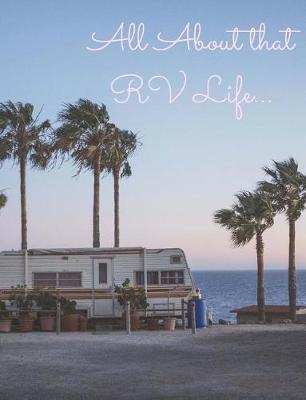 Book cover for RV Lifestyle Lined Journal