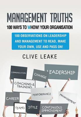 Book cover for Management Truths - 100 Ways to Whow! Your Organisation