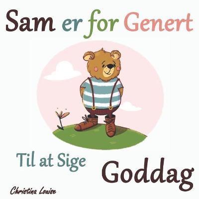 Book cover for Sam er for genert til at sige Goddag