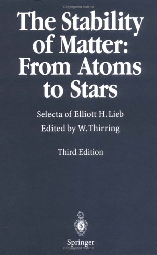 Book cover for The Stability of Matter