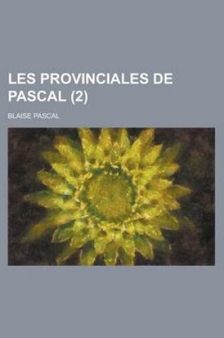 Cover of Les Provinciales de Pascal (2)