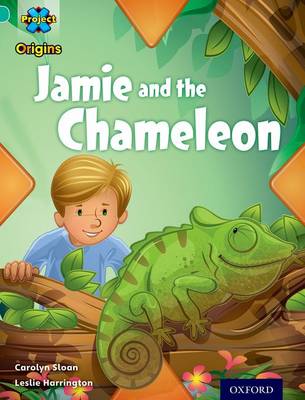 Book cover for Project X Origins: Turquoise Book Band, Oxford Level 7: Hide and Seek: Jamie and the Chameleon