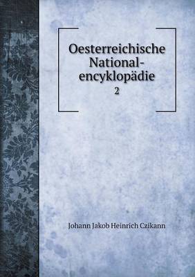 Book cover for Oesterreichische National-encyklopädie 2