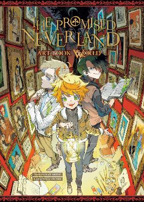 Book cover for The Promised Neverland: Art Book World